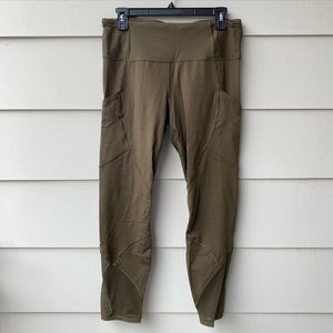 Army Green Lululemon Leggings